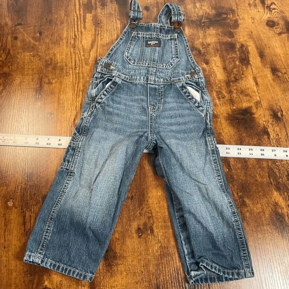Oshkosh Bigosh Denim Overalls Pants Size 24 Months